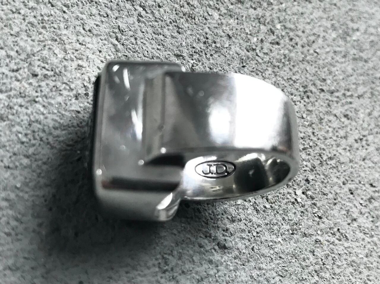 Justin Davis EMINEM ring onyx/diamond/silver 925 | AFTER DARK