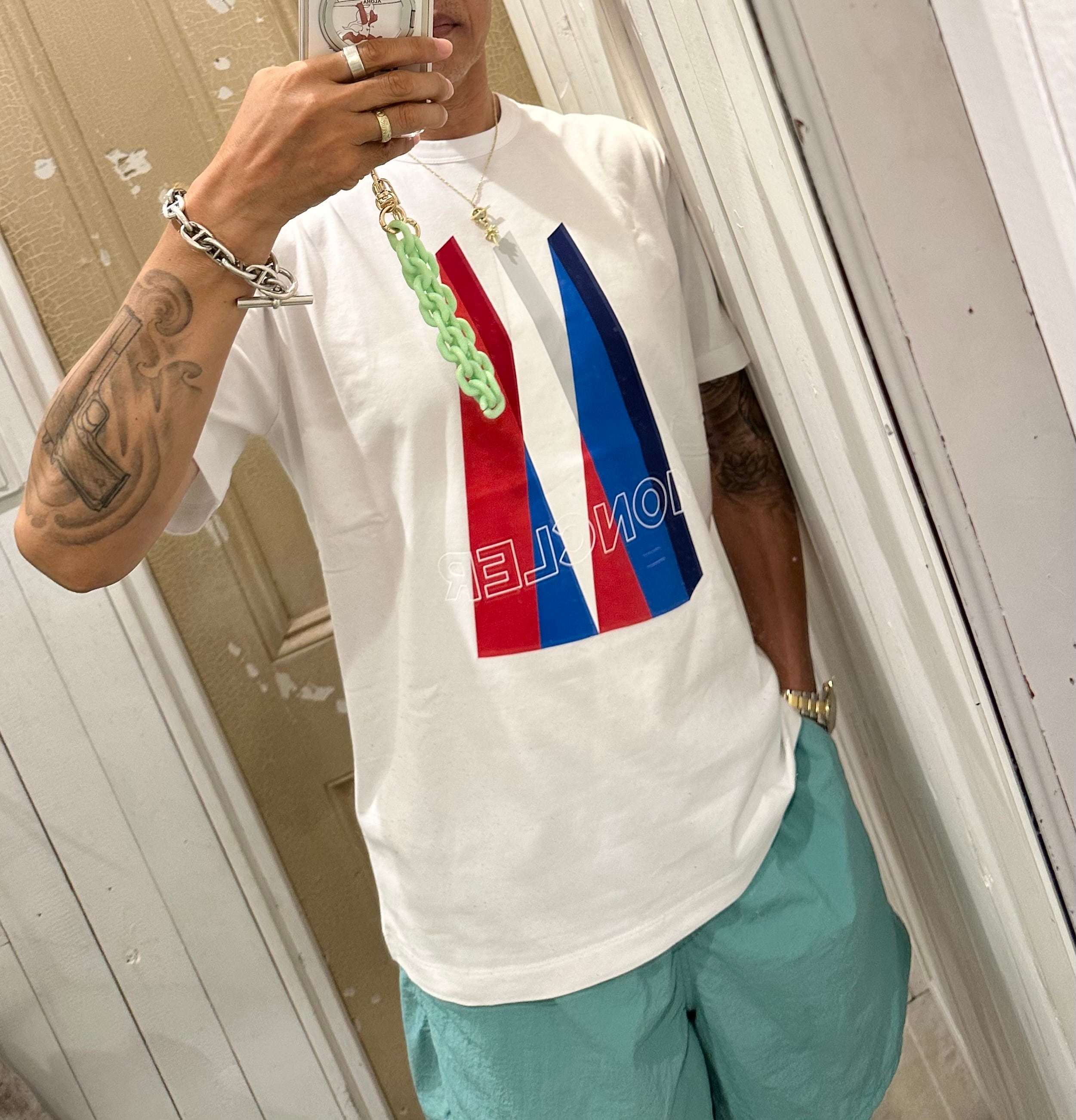 MONCLER半袖Tシャツ ¥46,200→¥37,800+tax