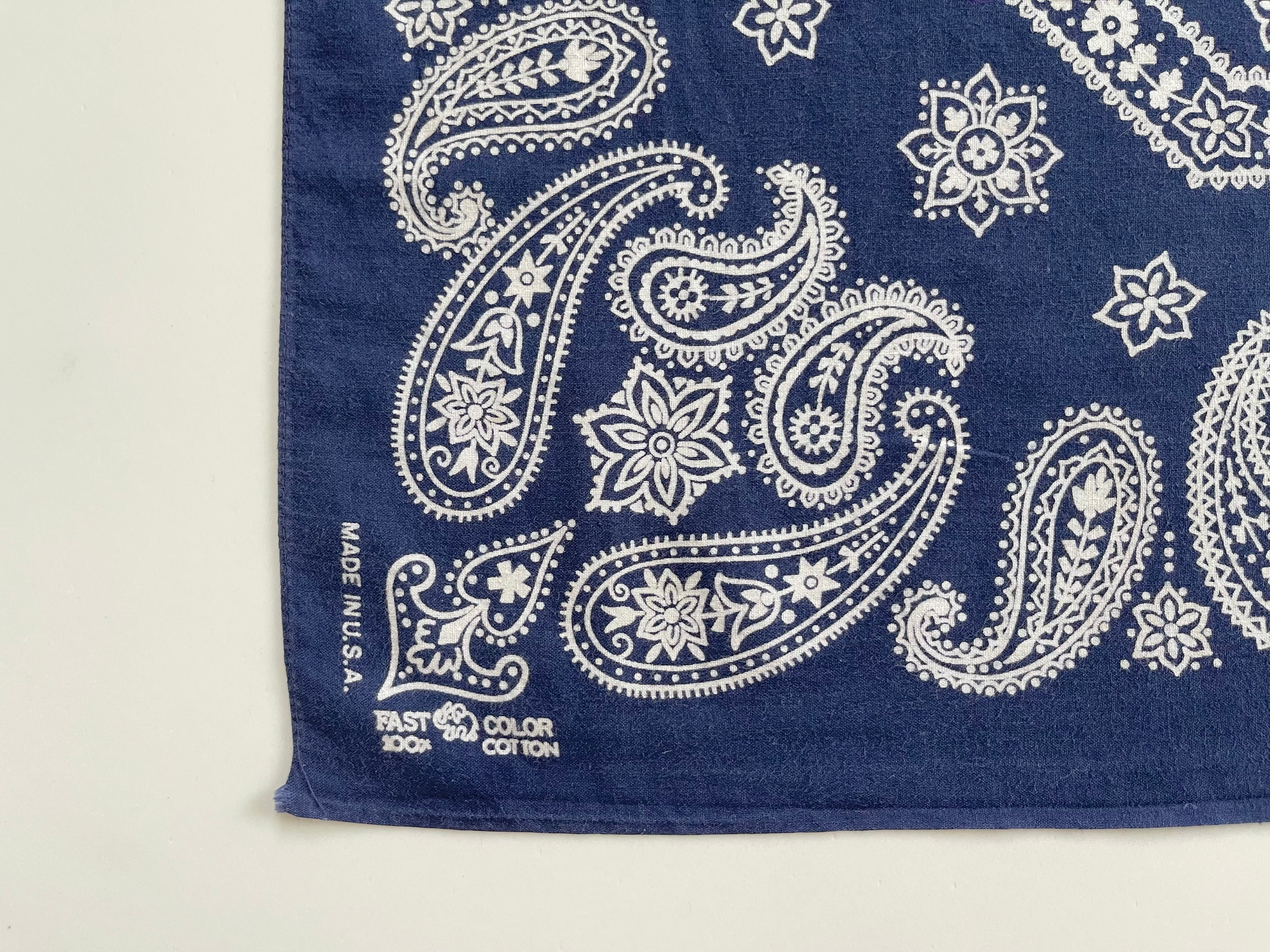 オクタゴン 】エレファントブランド ヴィンテージバンダナ MADE IN USA