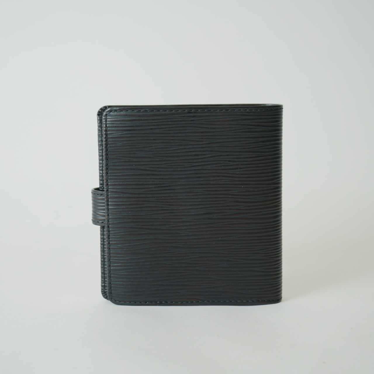 LOUIS VUITTON ルイヴィトン エピ ポルトモネ ビエ 二つ折り財布 コンパクト ウォレット M63552 ブラック