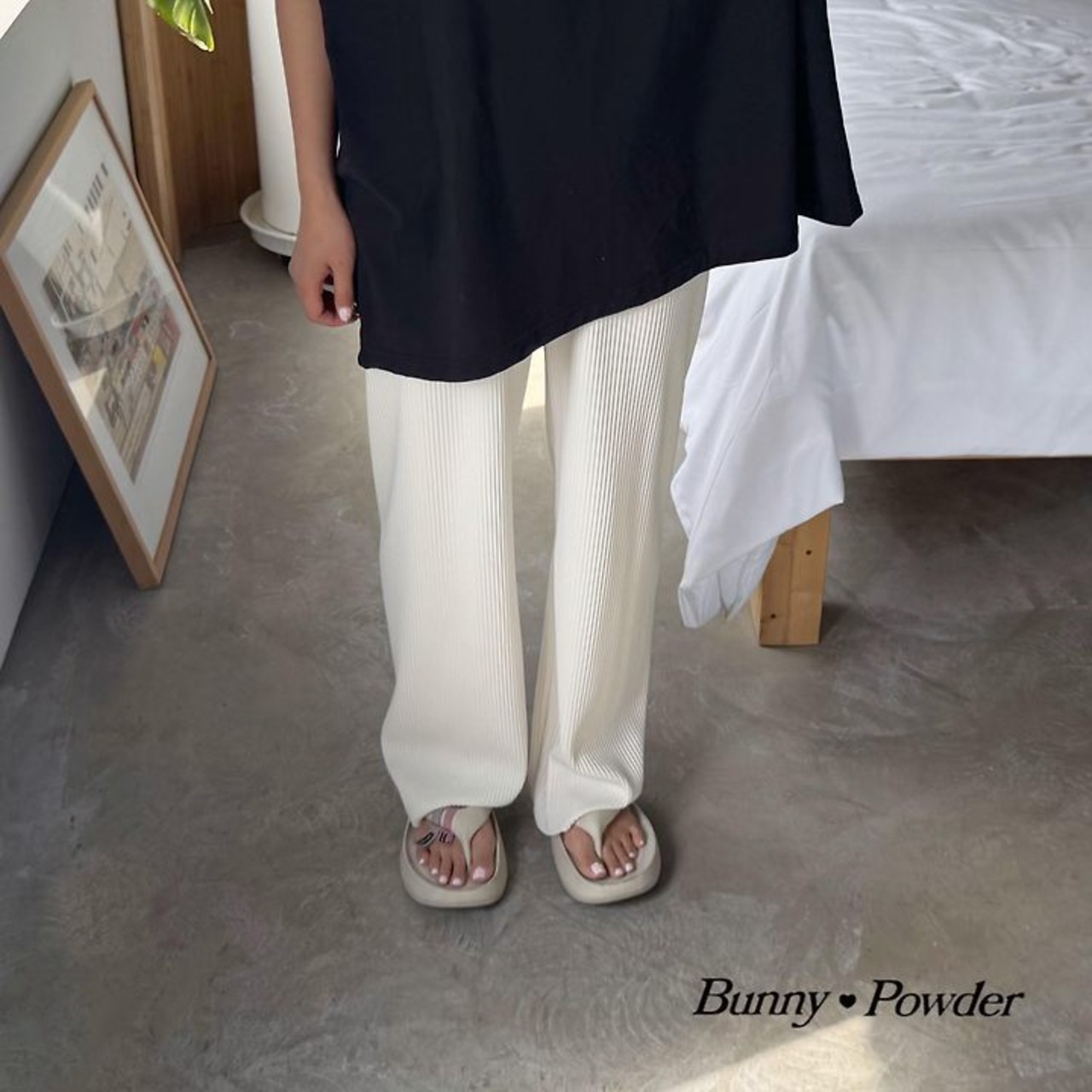 [Bunny Powder] (Planning) Daily Pants (2XL/3XL/4XL) / [버니파우더] 기획)데일리팬츠 (2XL/3XL/4XL)