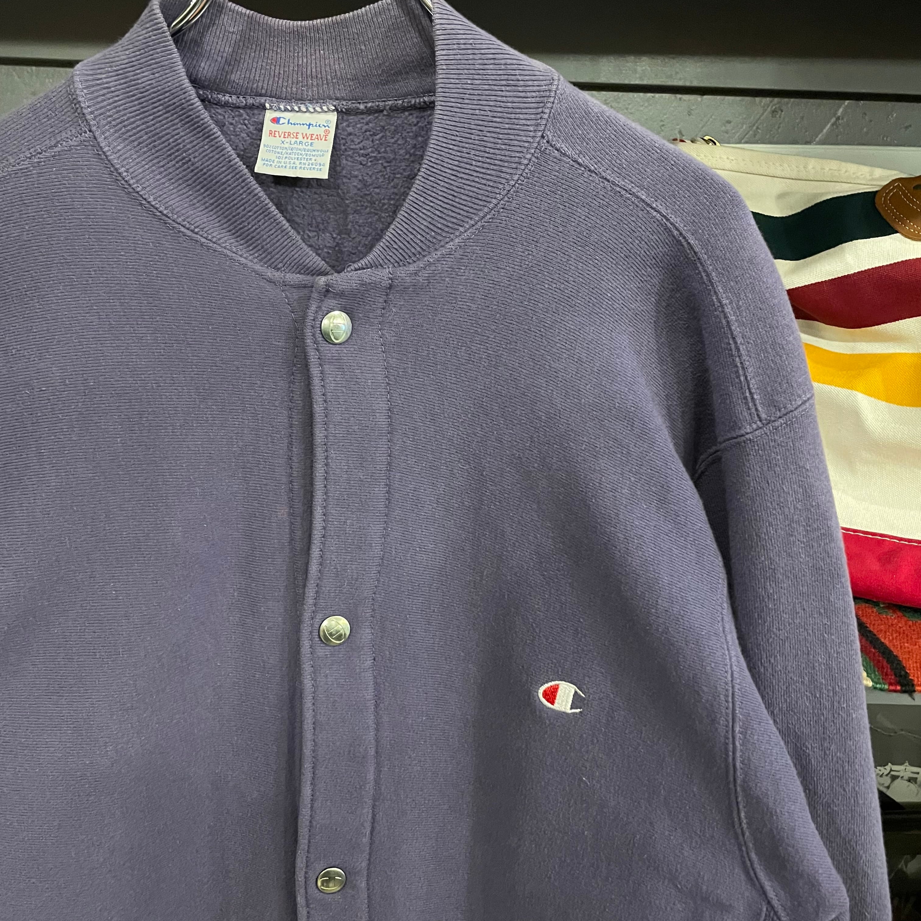 90s Champion Reverse Weave Snap Cardigan USA製 | VOSTOK 90s Champion Reverse Weave Snap Cardigan USA製 | VOSTOK