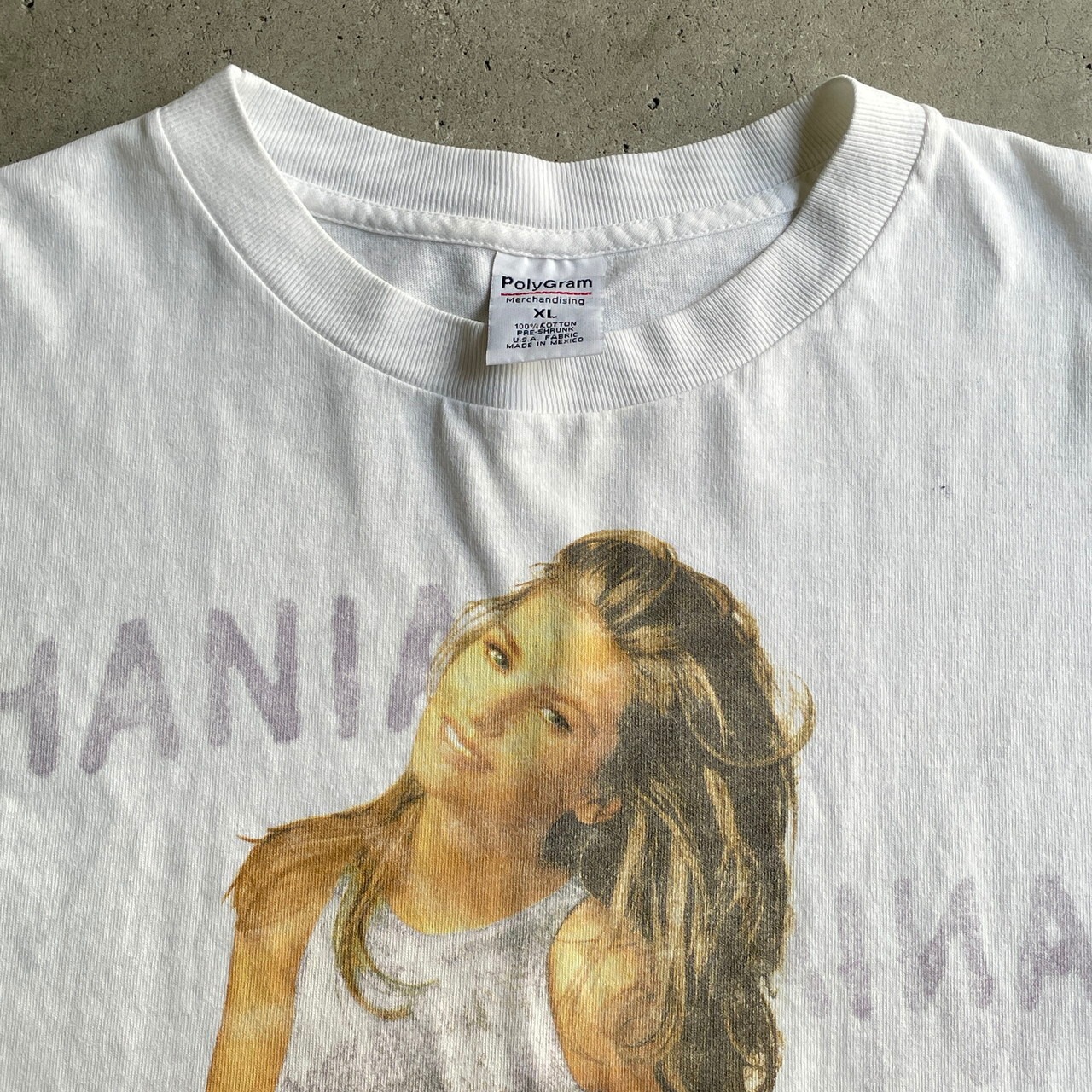 90年代 SHANIA TWAIN アーティストTシャツ メンズXL 古着 90s 