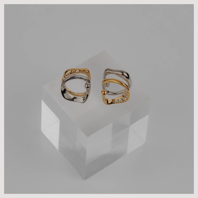Ear cuff -Bicolor-