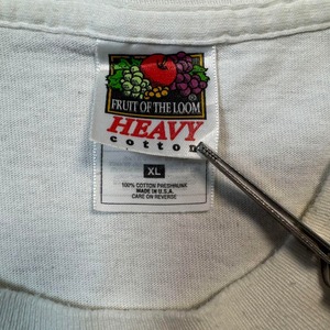 90s TEE FRUIT OF THE LOOM 企業 アート USA製 古着