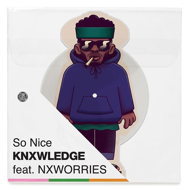 【10"】Knxwledge - So Nice Feat. NxWorries（ピクチャー ヴァイナル）