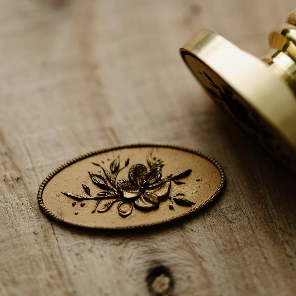 【SELECT】Wax Seal Stamp│ Classical flower cards