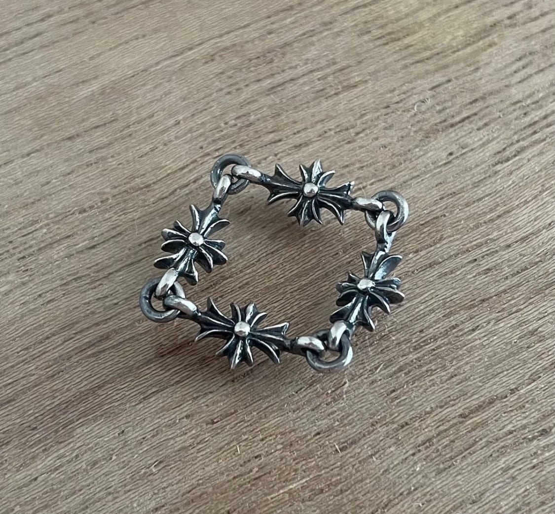 CHROME HEARTS クロムハーツ タイニーE CHプラス スモール リング RING TINY E CH PLUS SML SL