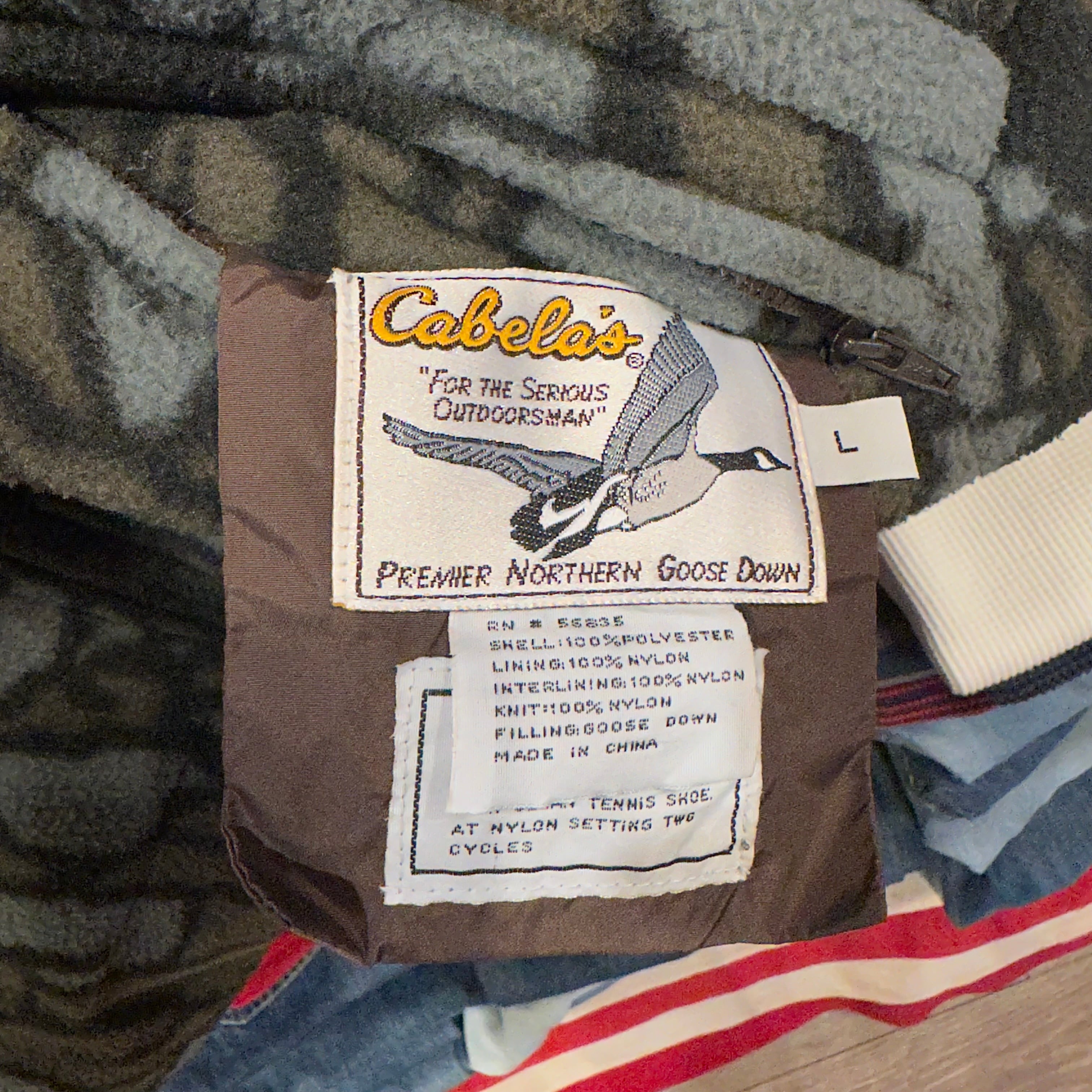 90s Cabela's Reversible Down Vest | VOSTOK