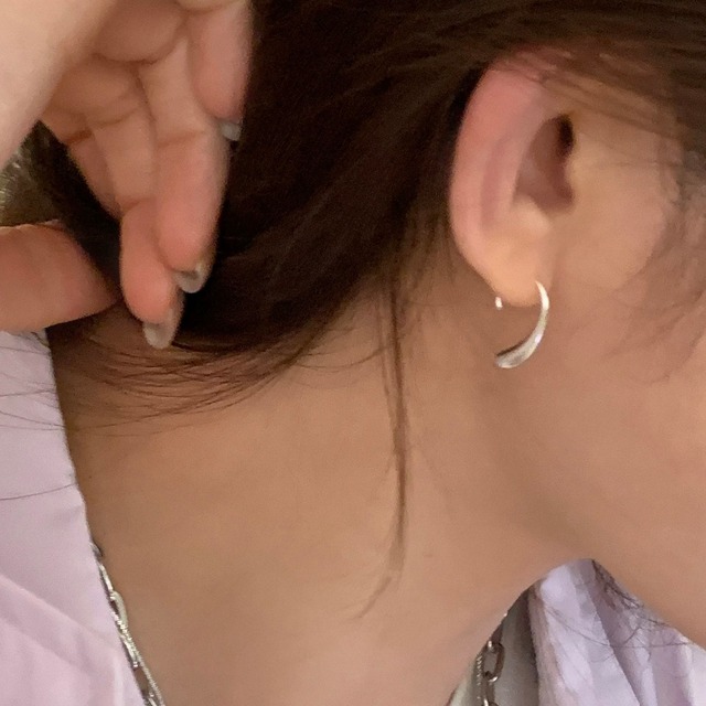 S925 Icicle pierce【silver/gold】(P3)