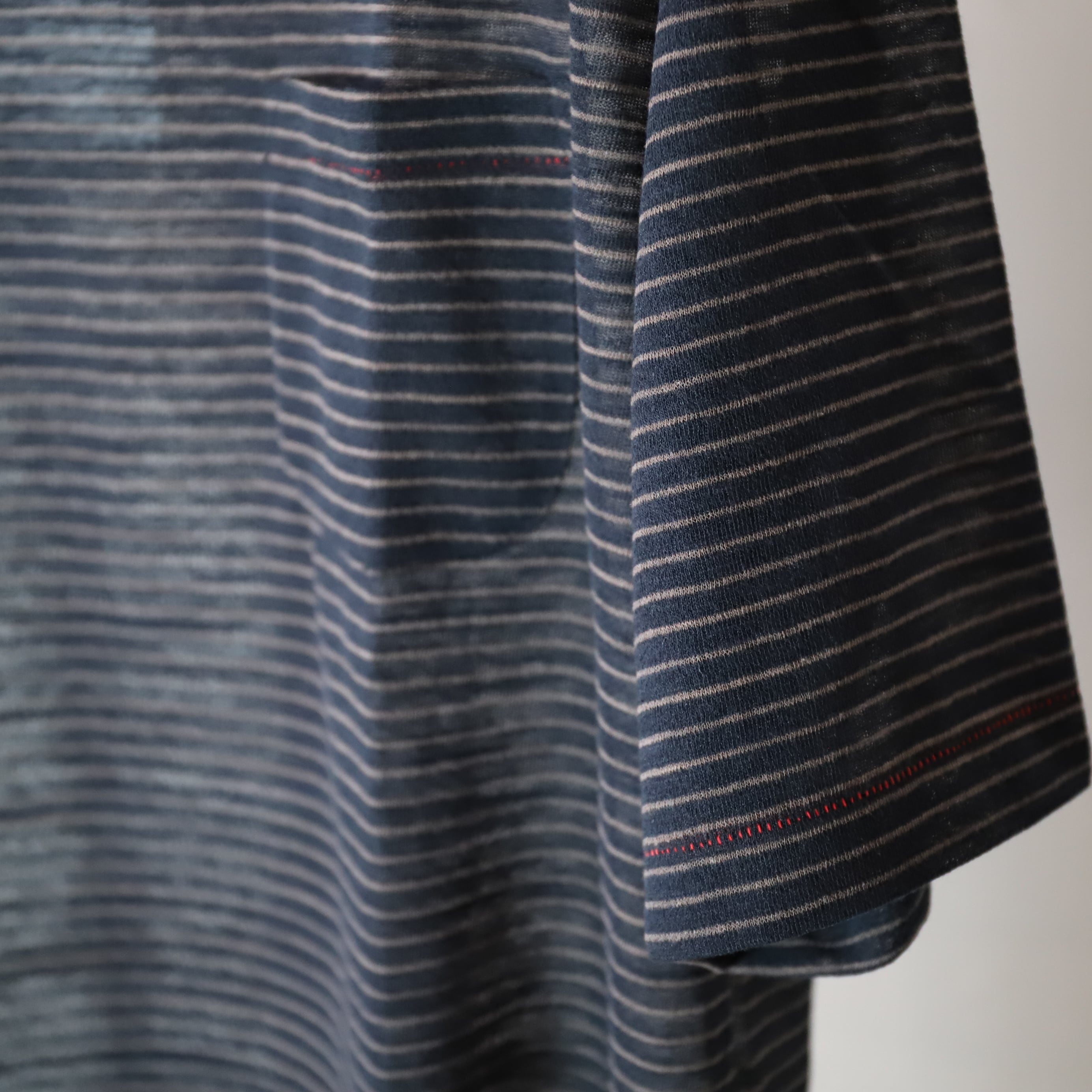 MAATEE&SONS / S/S BORDER POCKET TEE 