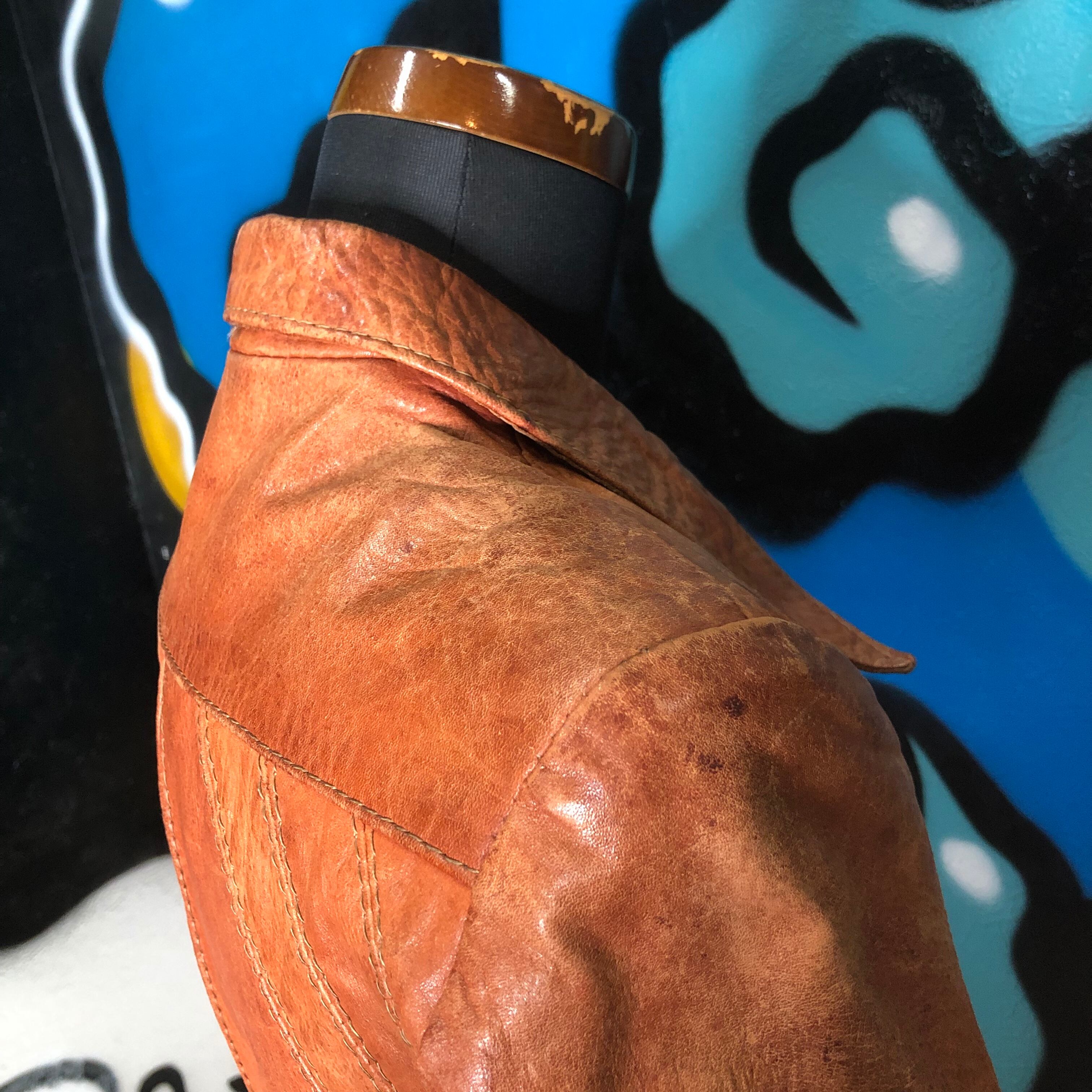 70's USA Vintage leather jacket Gandalf Richard Mark Buchanan