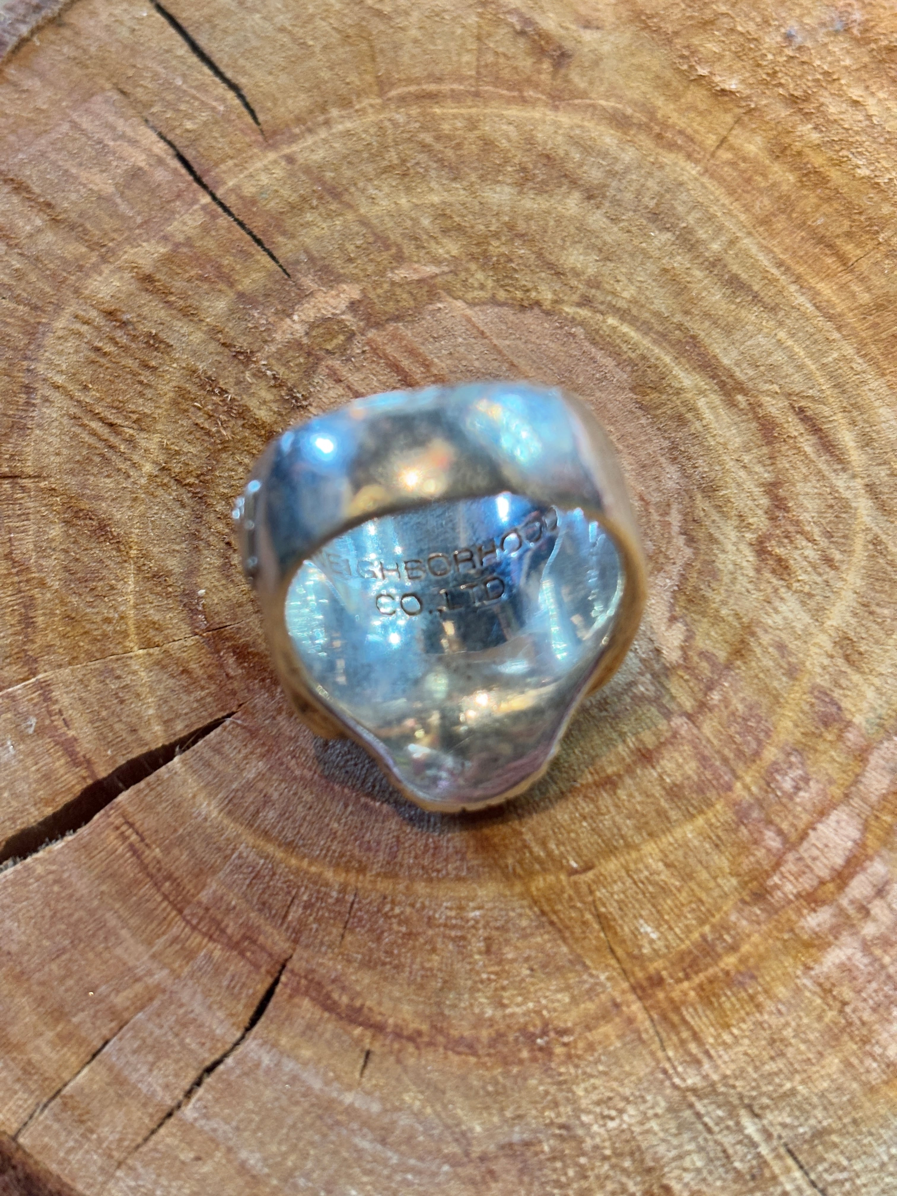 00s NEIGHBORHOOD/Skull Silver Ring/19~20号/スカルシルバ－リング