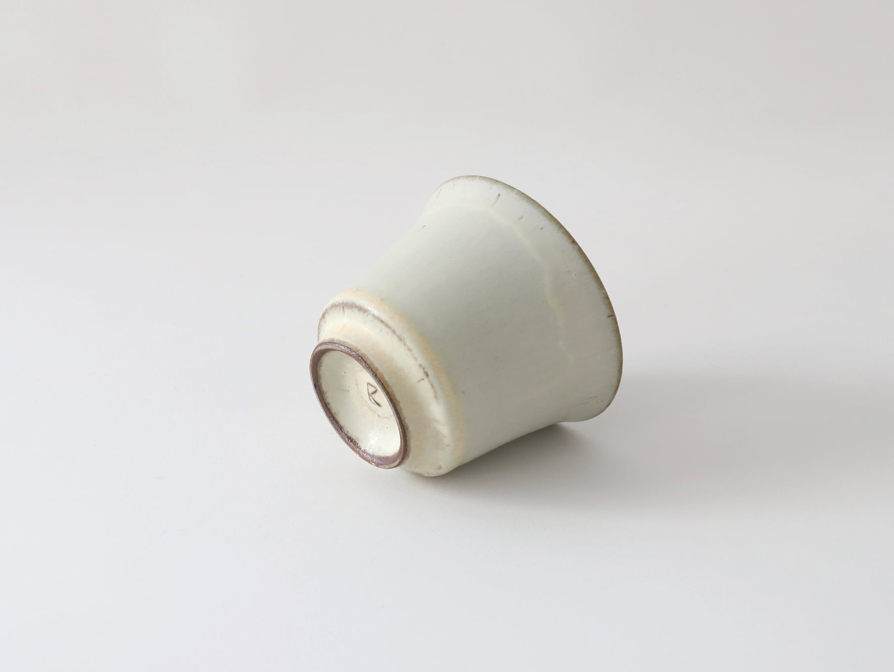 鯨井円美 湯呑み （白） | Galerie NUAGE