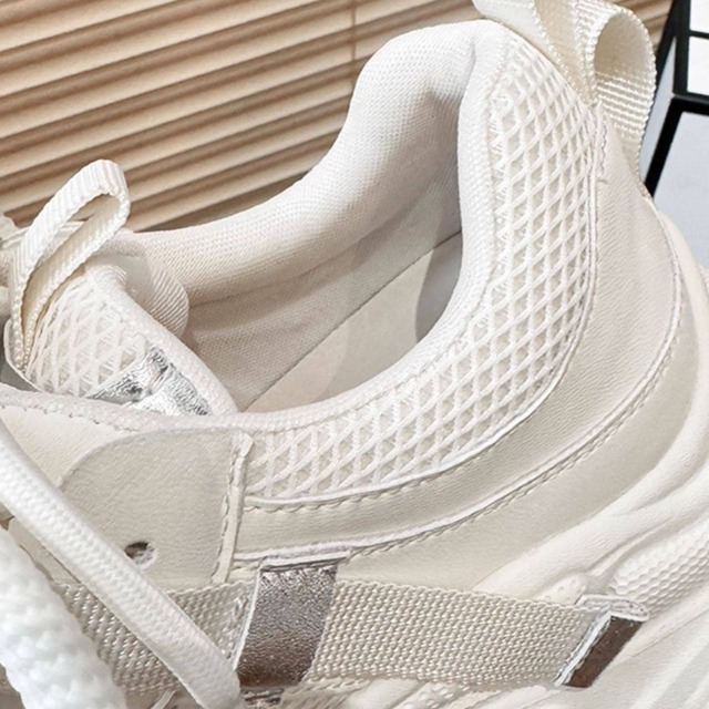 クリーンボリュームレースアップスニーカー   R01546