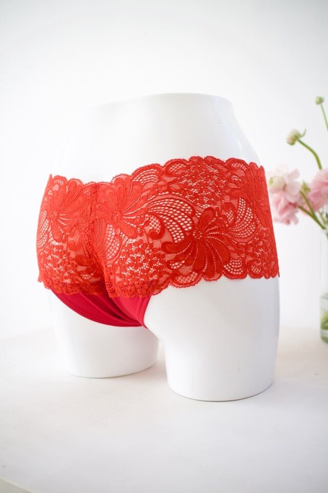 【ブラセット】ブラレット*フンティPunties* (ダリア/レッド)