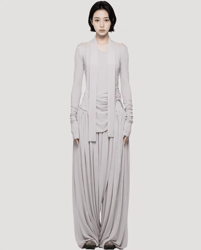 【mukcyen】skin wrap core top