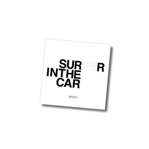 218032 IN THE CAR STICKER / SURFER