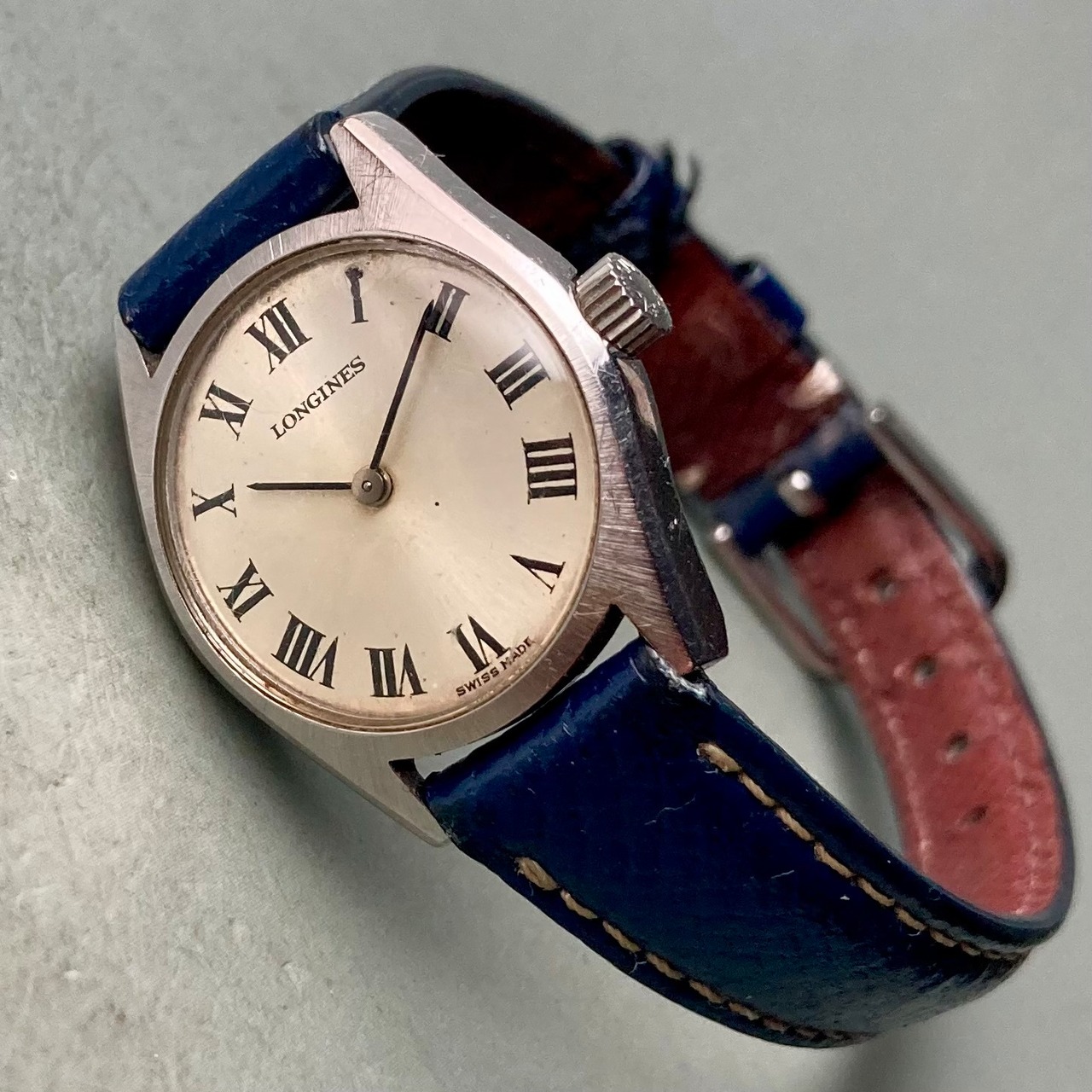 動作品】ロンジン LONGINES アンティーク 腕時計 手巻き レディース  