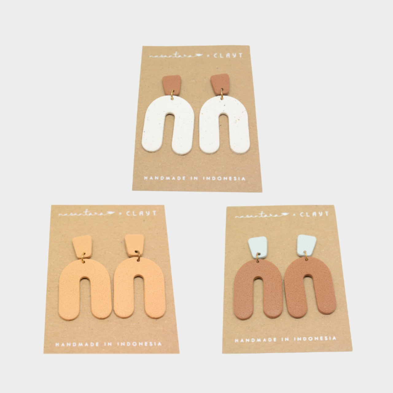 ハープ【ホワイト/オレンジ/ブラウン】