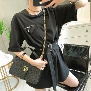 belt design long t-shirts