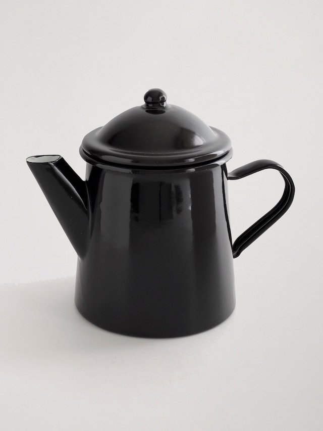 コーヒーポット ホーロー製 ブラック / Coffee Pot Black