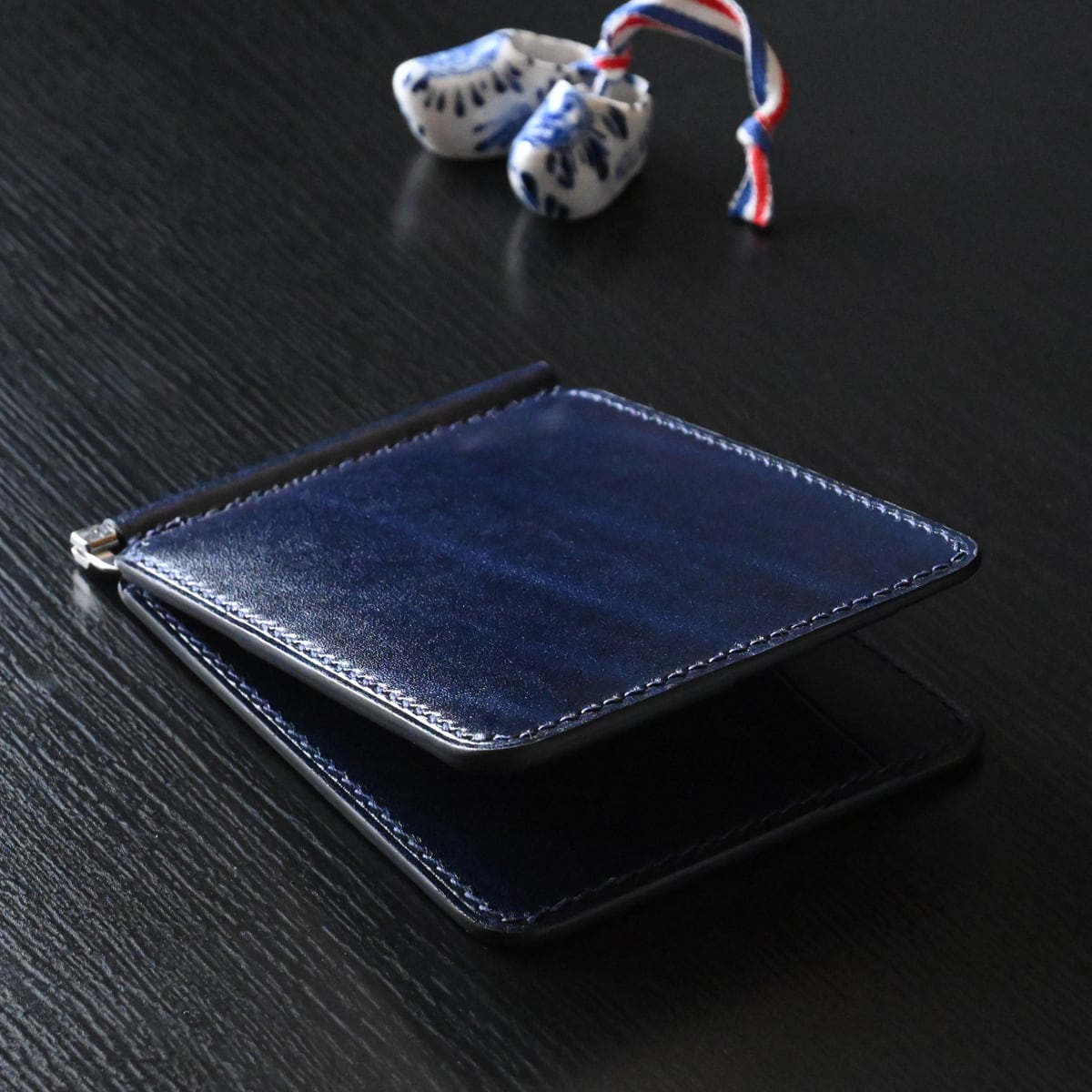 手縫い仕立てのマネークリップ財布 ルガトショルダー | enfoque