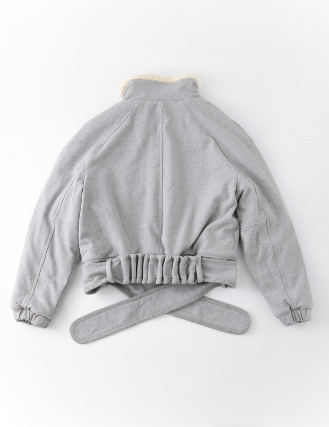 【ulikasanctus】Belt zip jacket