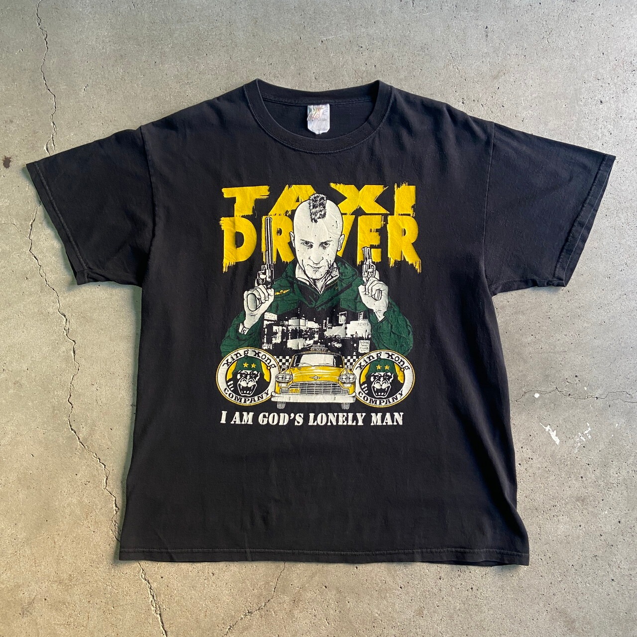 00年代 TAXI DRIVER タクシードライバー 映画 ムービーTシャツ メンズL 