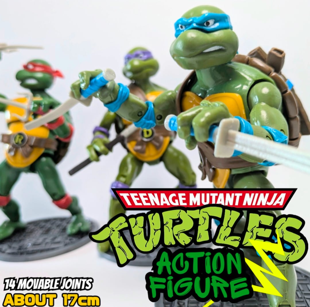 ☆SPECIAL ITEMS☆【 Teenage Mutant Ninja Turtles( ティーンエイジ ミュータント ニンジャ タートルズ )】 14可動アクションフィギュア / レオナルド〚アメリカン雑貨 アメトイ〛
