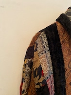 Multi cloth patchwork jacket