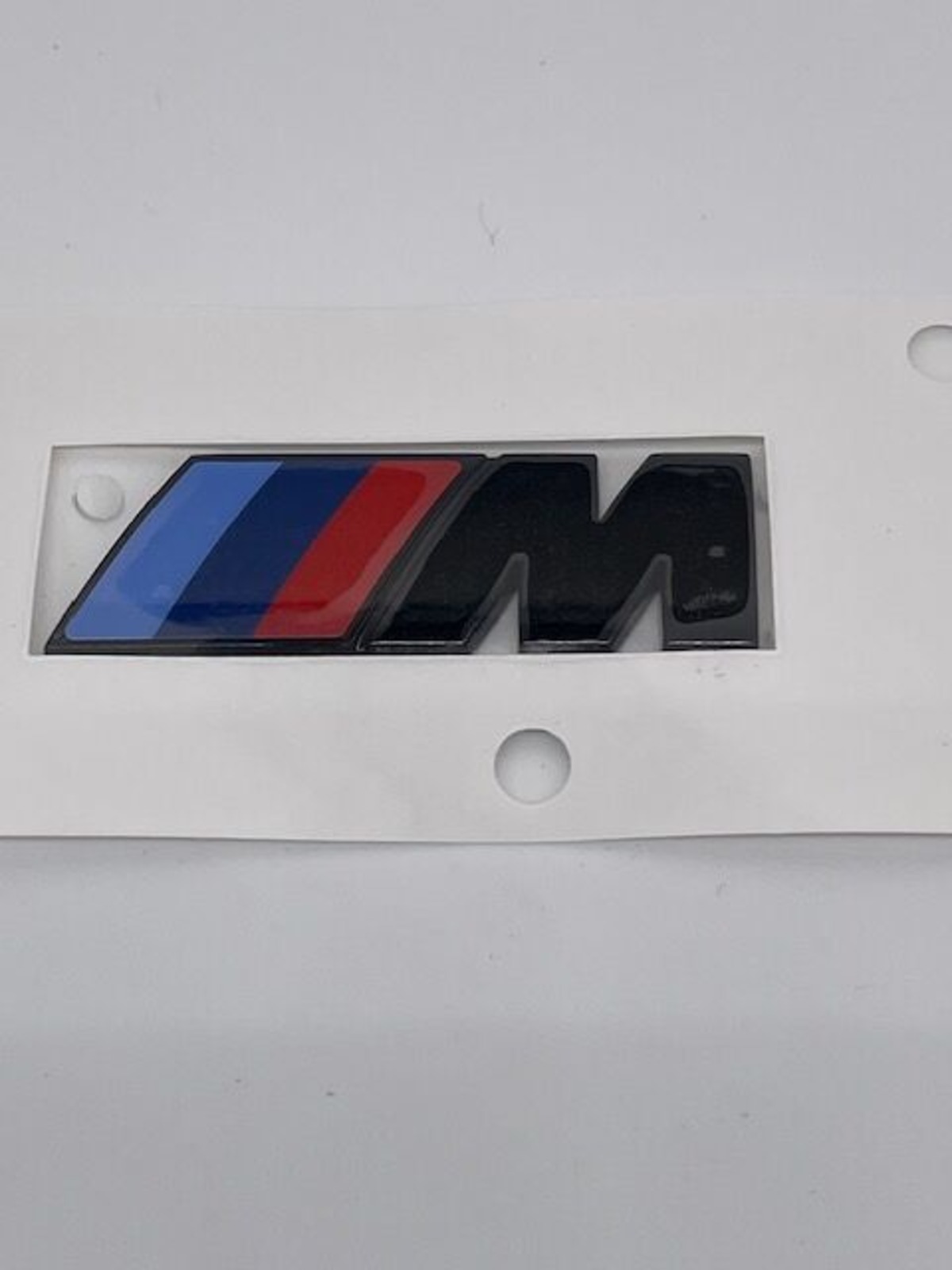 受注後オーダー品 BMW ブラックエンブレム 2枚セット F40.F44.G20 