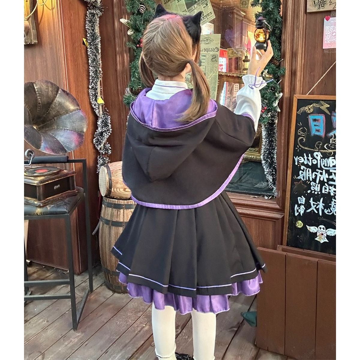 魔法学園制服ケープ付きセットセットアップ | Maiden's Rêve