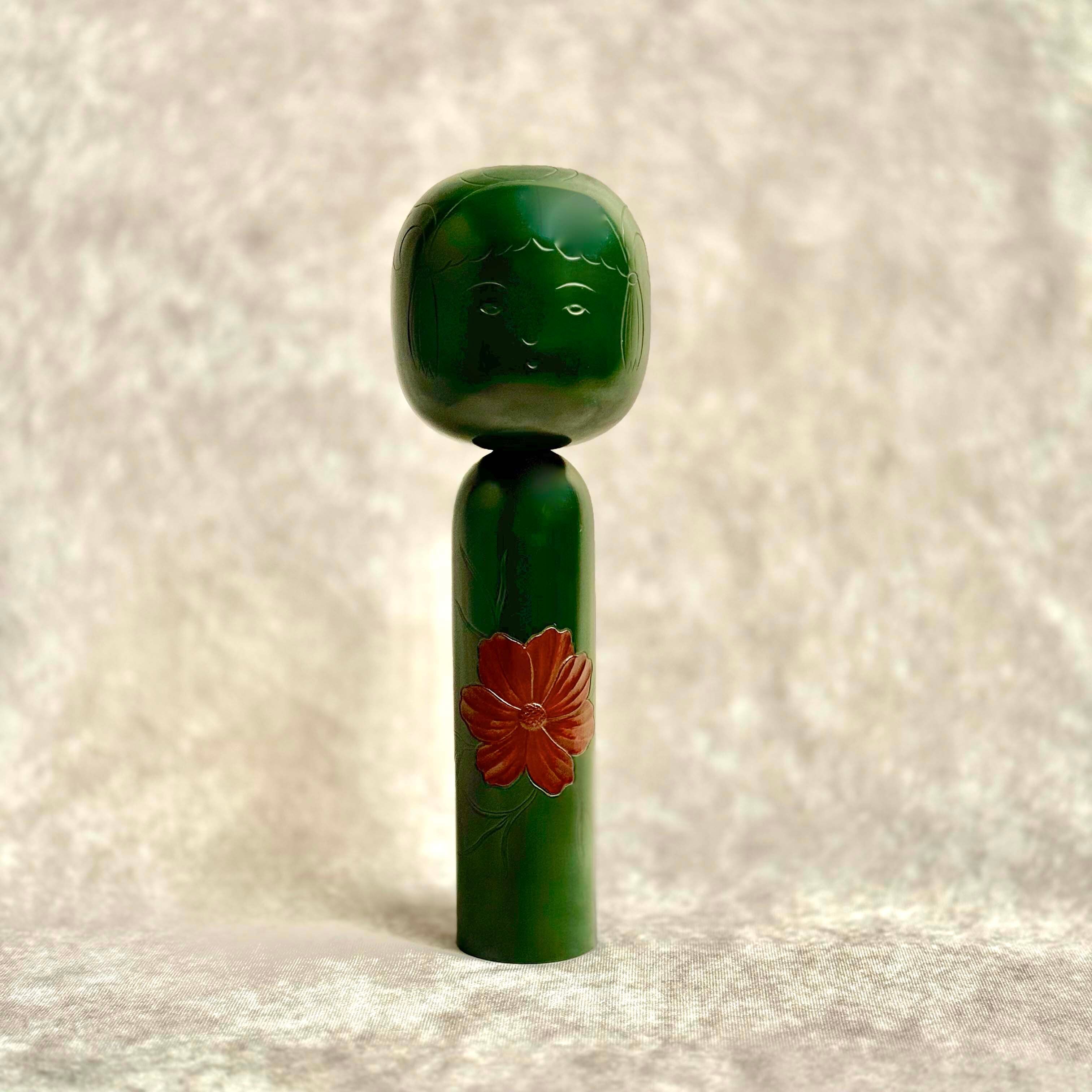 伝統工芸「鎌倉彫こけし」（No.37）