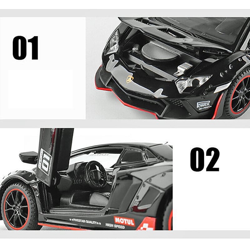 アヴェンタドール LP700-4 ランボルギーニ 1/32 ミニカー 全3色x2