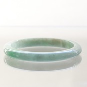 【内径約58.6mm】mint A貨翡翠バングル jd_bg1117