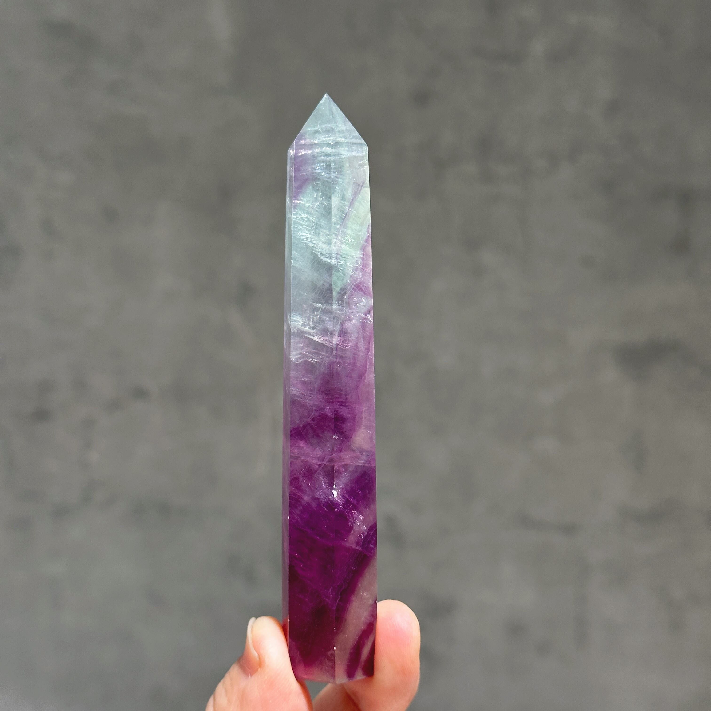 レインボーフローライト タワー型13◇ Rainbow Fluorite ◇天然石・鉱物・パワーストーン