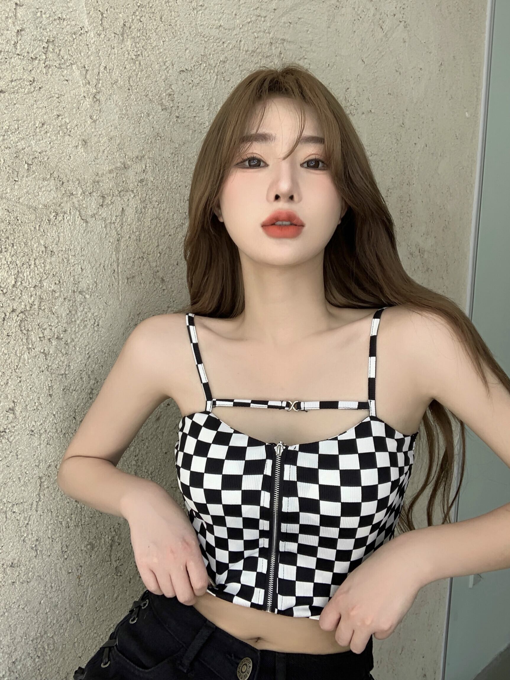 サマーショートクロップドコート レッド 夏物 ブラックストロベリース97814814264