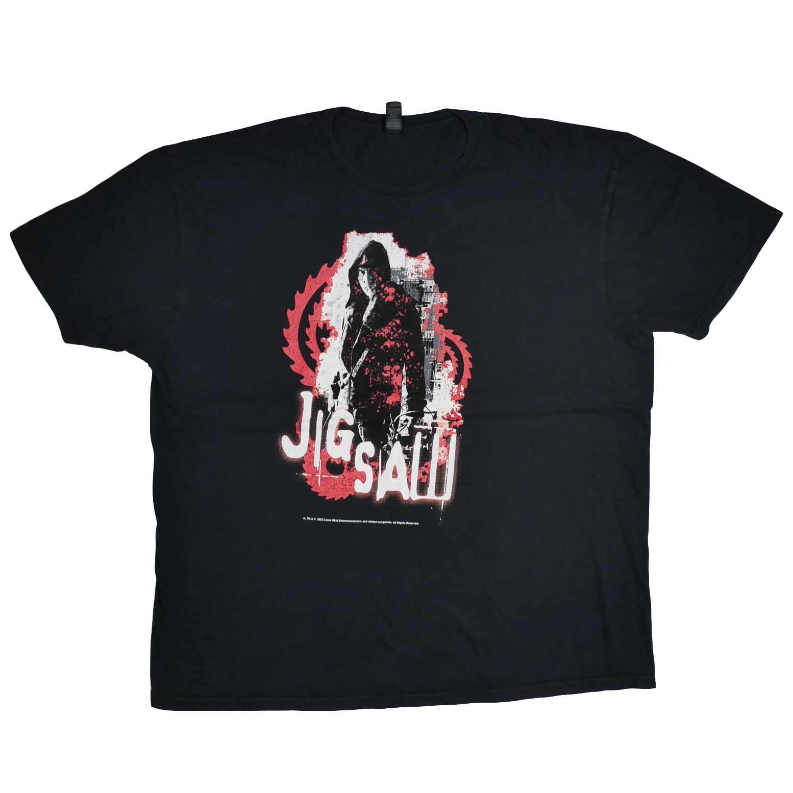USED【2XL】Movie SAW Jigsaw ジグソウ ソウ・レガシー Tee / GILDAN ©2022