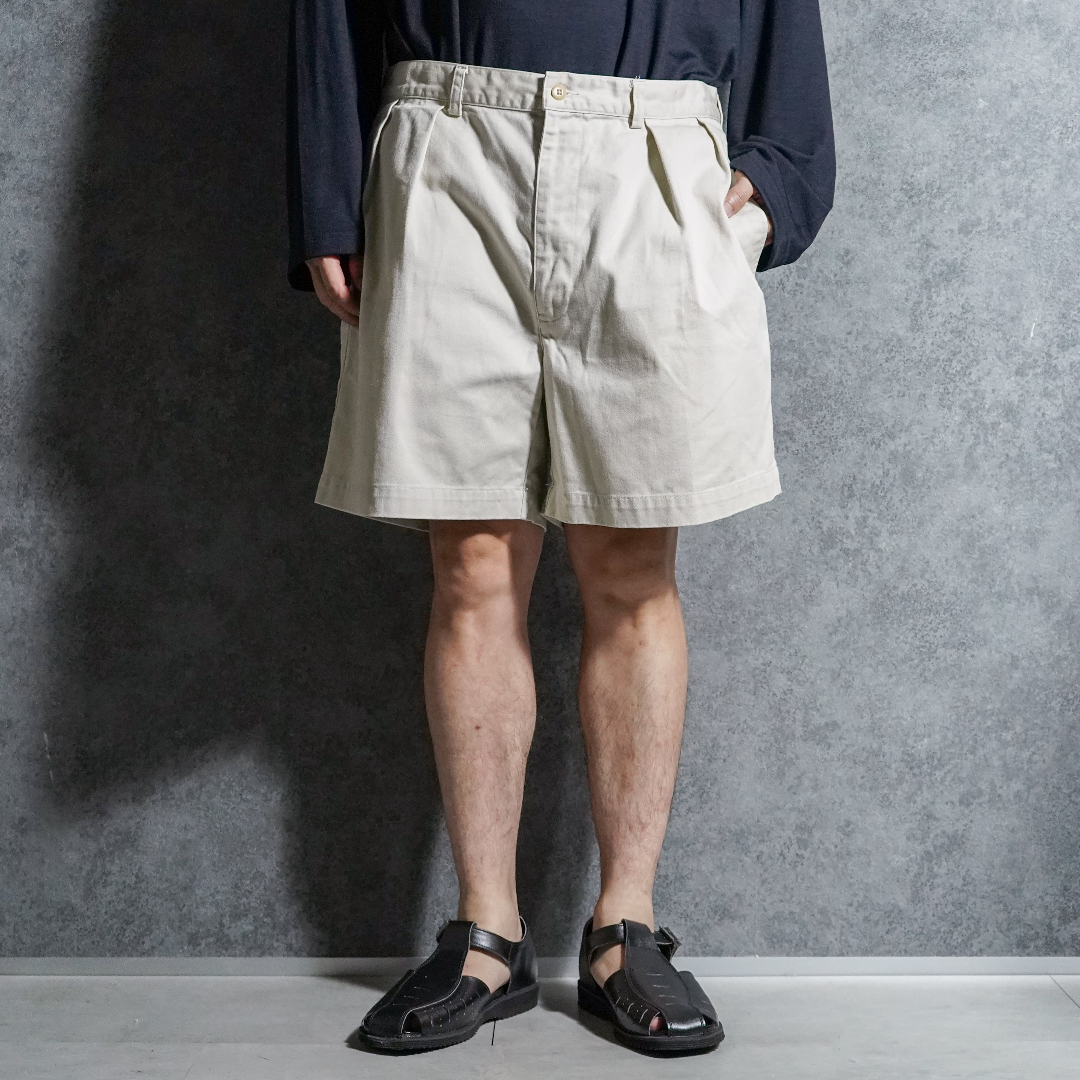 90s Ralph Lauren 2Tuck Chino Short Pants ラルフローレン 2タック