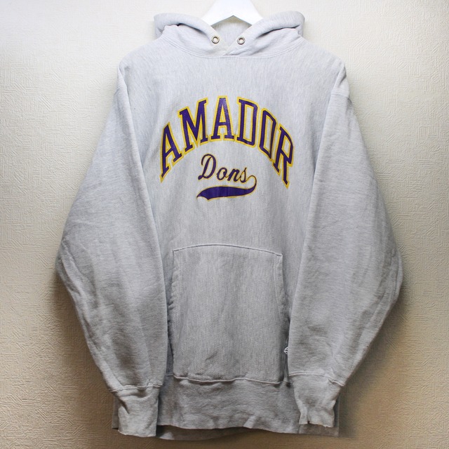 1990's Champion / "Reverse Weave" AMADOR DONS Pullover Sweat Hoodie / Made  In U.S.A, | TEKITOU CLOTHING