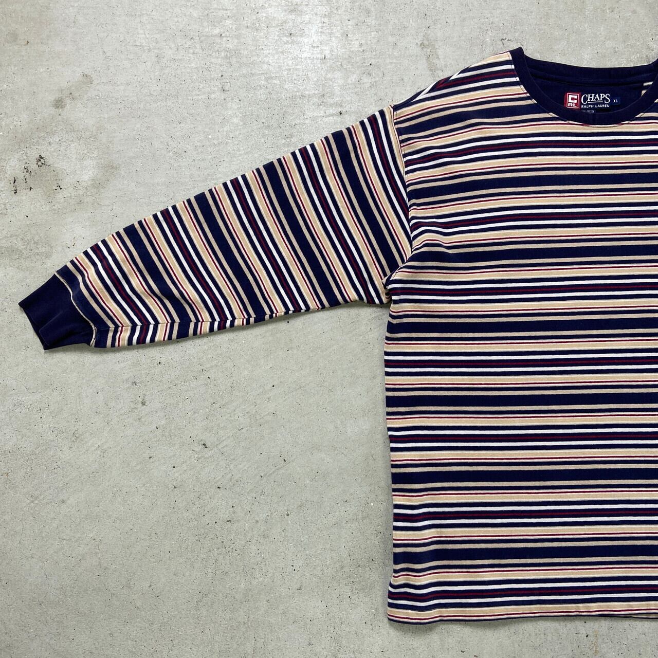 90年代 CHAPS Ralph Lauren チャップス ラルフローレン ボーダー