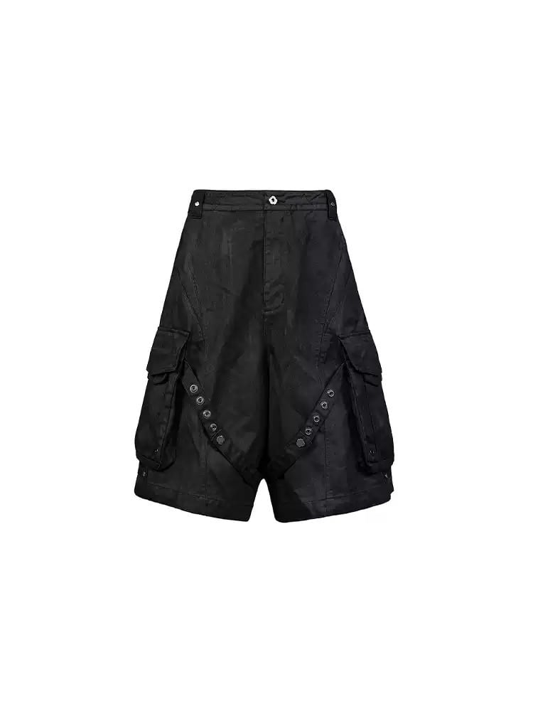 UNDERWATER Opium Dark Cargo Half Pants | INVADER
