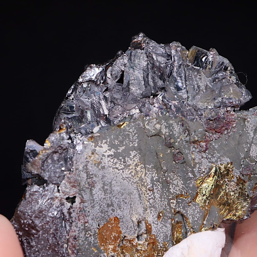 ペルー産 四面砒銅鉱 + 安四面銅鉱 + 水晶31.3g TTD009 天然石 ペルー産 四面砒銅鉱 + 安四面銅鉱 + 水晶31.3g TTD008 原石ジャン