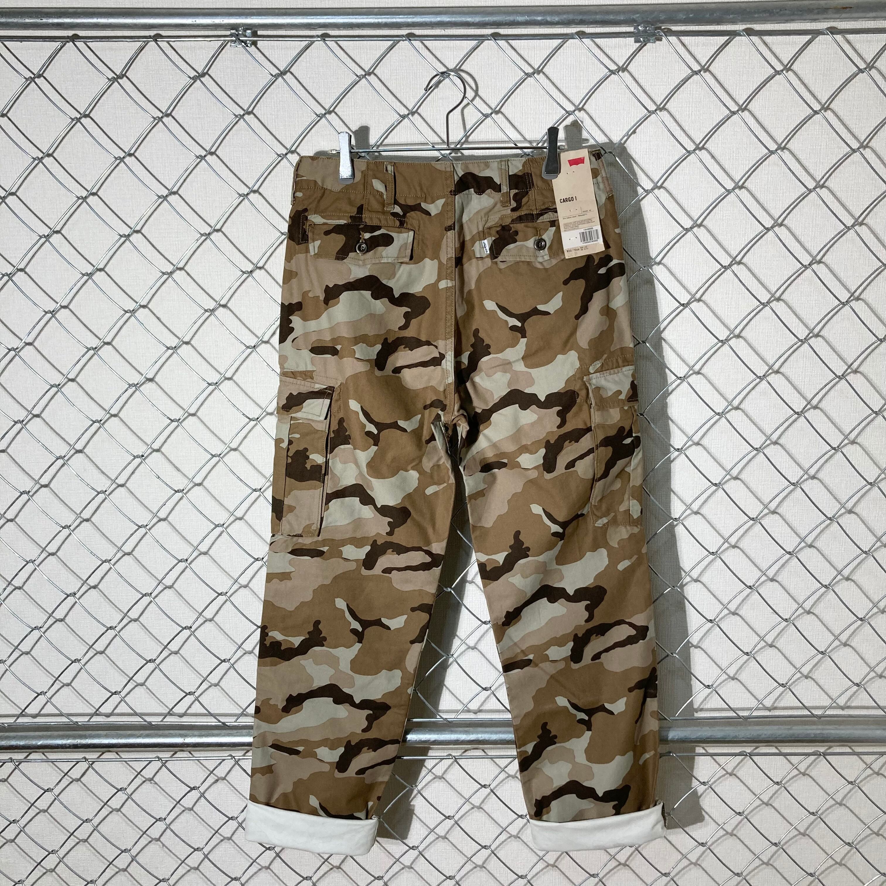 Levi's CARGO1 リーバイス Relaxed Fit 迷彩 カーゴパンツ 30 未使用品 ...