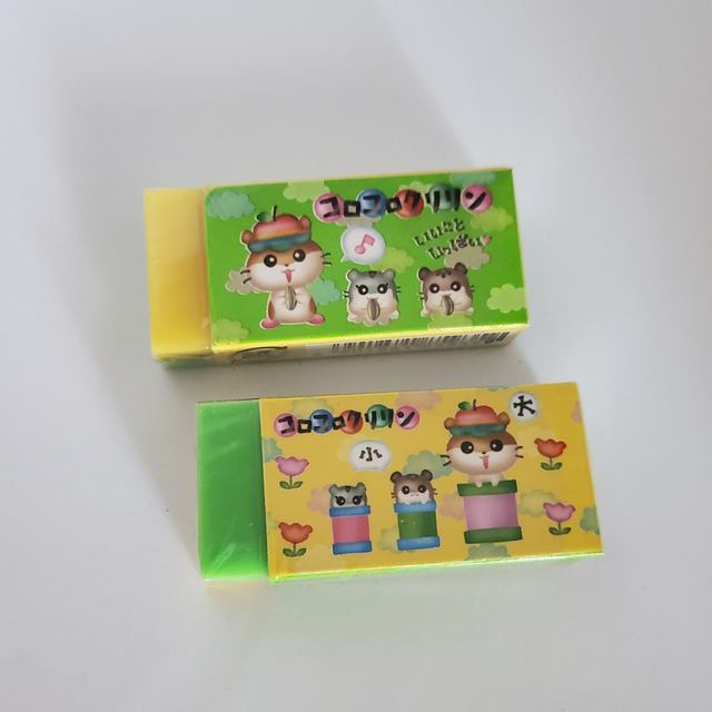 コロクリさん　消しゴム2コセット　2001年製
