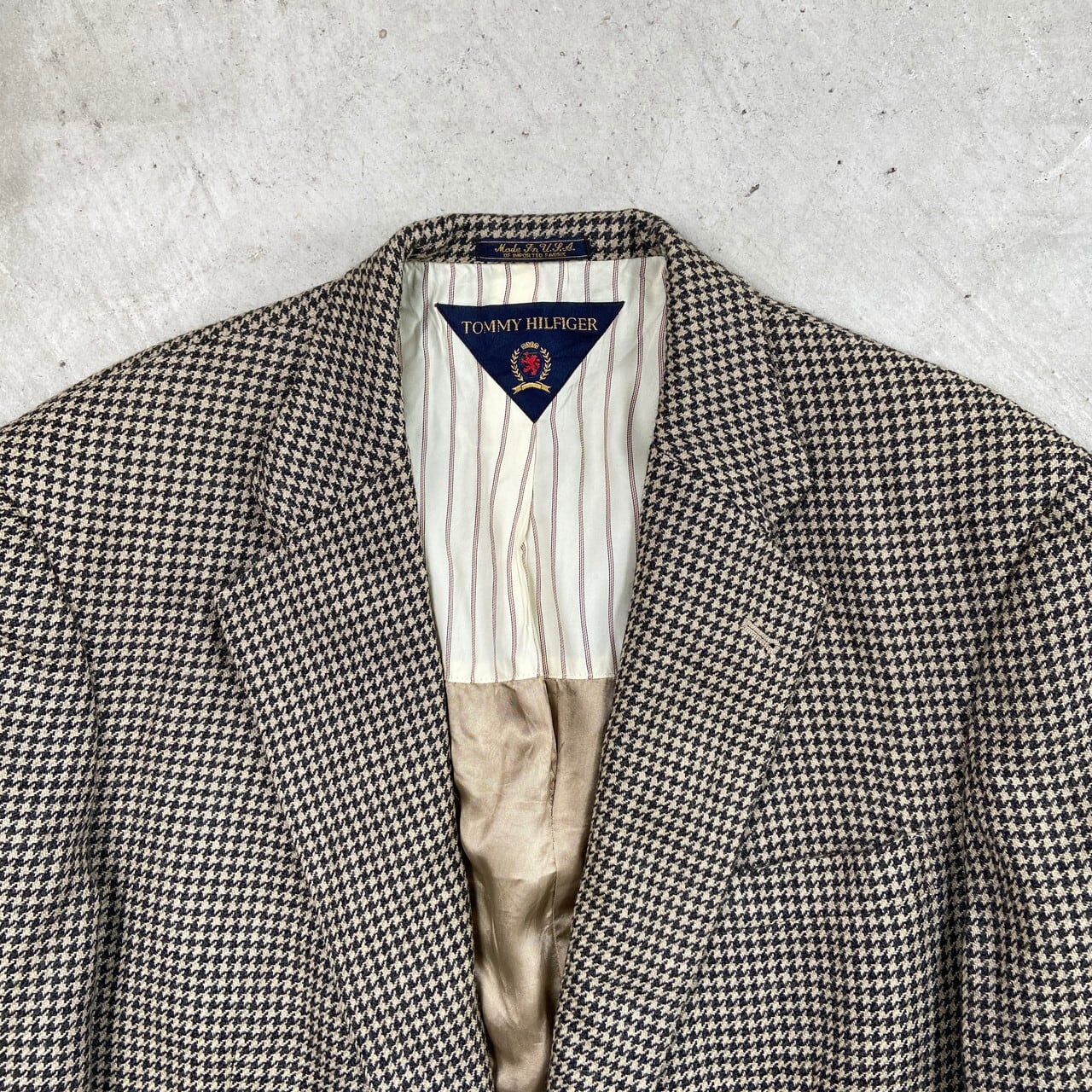 TOMMY HILFIGER《トミーヒルフィガー》2B テーラードジャケット 【公式 