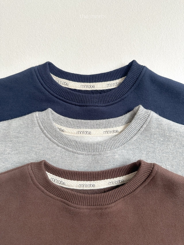 《即納》送料無料 【mini robe】Heart sweatshirt