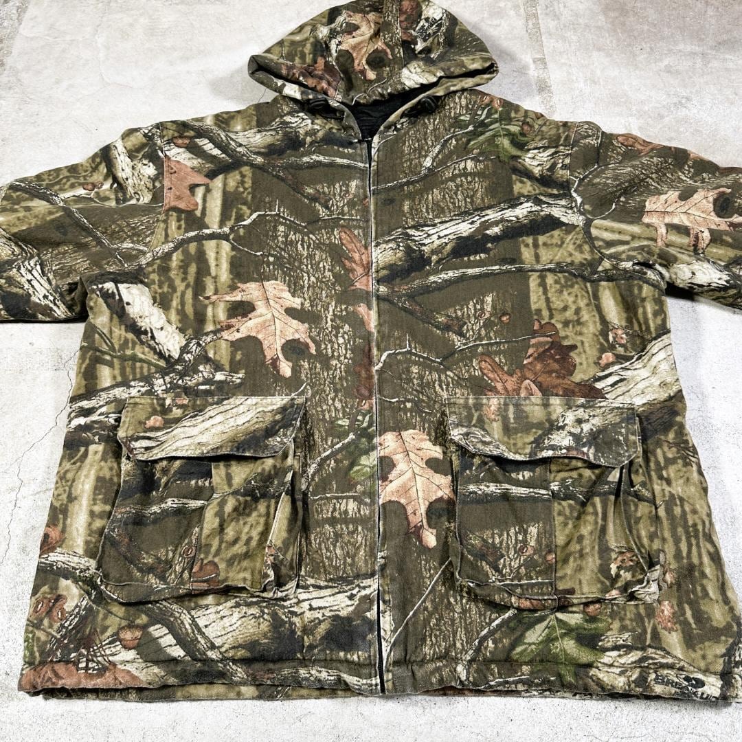 MOSSY OAK リアルツリー カモ アクティブジャケット 総柄 迷彩 MOSSY OAK リアルツリー カモ アクティブジャケット 総柄 迷彩