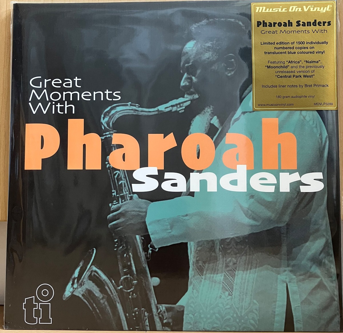 新品180g 2LP】【1500枚限定】Pharoah Sanders / Great Moment With 